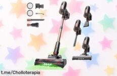 Aspiradora sin cable Proscenic P11 Ultra+ con luz láser en un ofertón increíble ¡Limpia fácil y rápido con su súper succión! No dejes pasar esta oportunidad única.