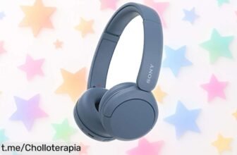 Auriculares de diadema inalámbricos Sony WH CH520 a precio rebajado, sonido espectacular y 50 horas de batería. ¡No te quedes sin ellos y disfruta la música como nunca!