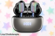 Auriculares deportivos bluetooth Conyat con conexión estable y batería duradera, ¡rebajados! No te pierdas este super chollo que no dejarás escapar. ¡Apresúrate ya!