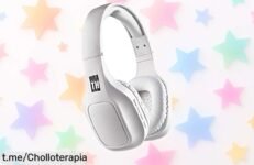 Auriculares inalámbricos NGS ARTICA Wrath White, disfruta de 10 horas sin interrupciones ¡aprovéchate de este super chollo que desaparece volando!