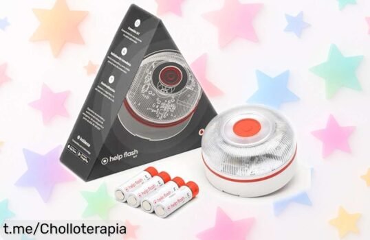Baliza V 16 conectada Help Flash IoT, súper chollo para mayor seguridad al volante: ¡Conduce tranquilo y cuida de los tuyos con esta oferta que no querrás dejar escapar!