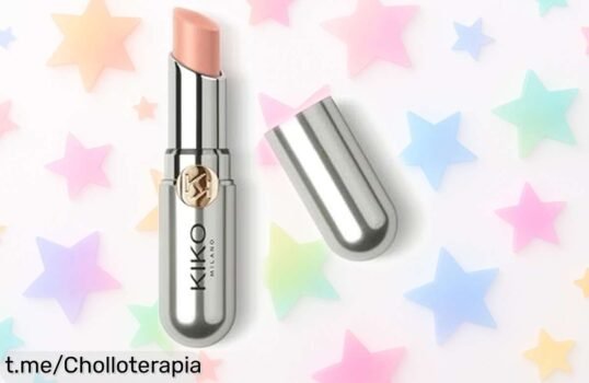 Bálsamo labial KIKO Milano 02 con vitaminas A, E y C a precio rebajado que dará un toque fresco y natural a tus labios ¡No dejes escapar esta oportunidad irresistible!
