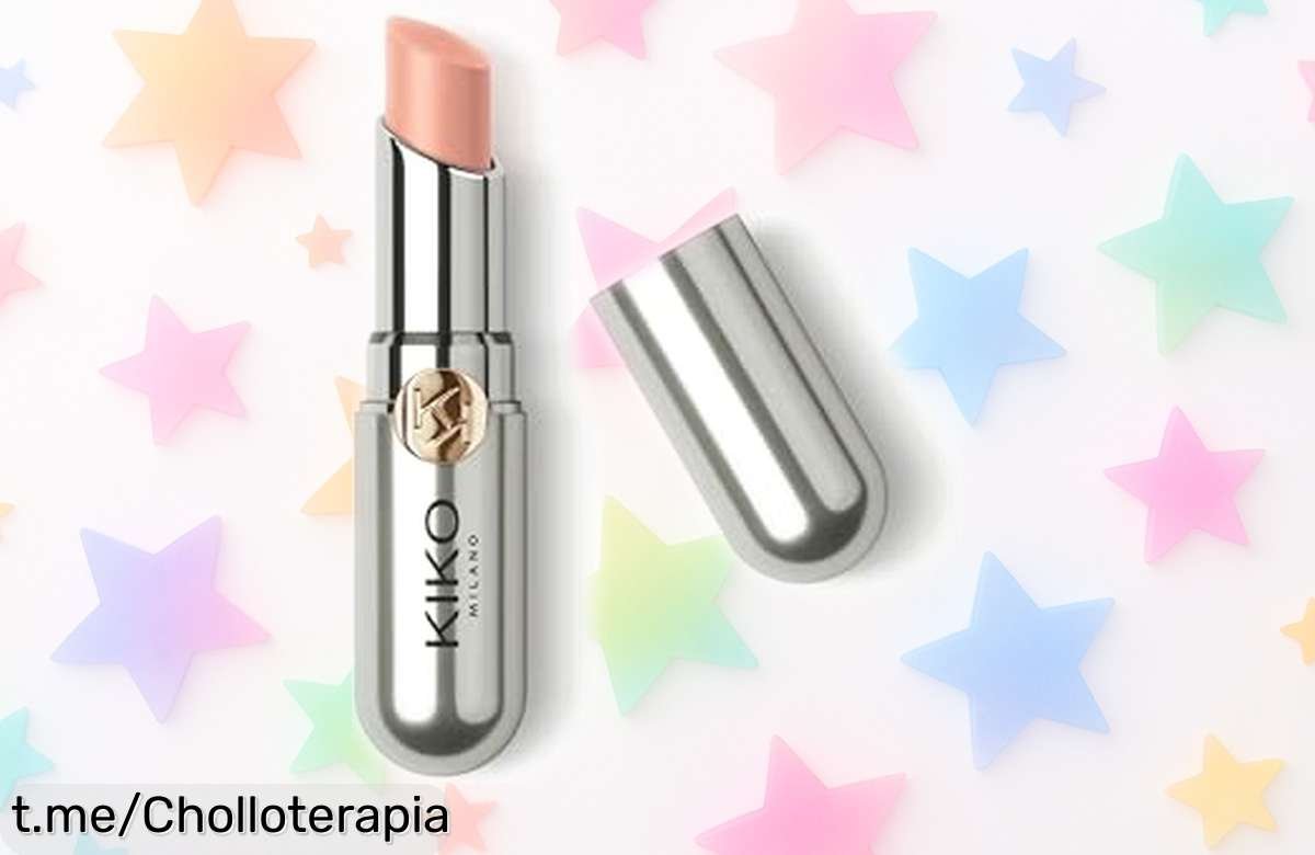 Bálsamo labial KIKO Milano 02 con vitaminas A, E y C a precio rebajado que dará un toque fresco y natural a tus labios ¡No dejes escapar esta oportunidad irresistible!