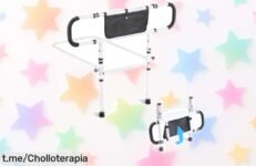 Barandilla de cama VEVOR ajustable y plegable, rebajada al máximo para cuidar a tus seres queridos. ¡Aprovecha este ofertón y cuida lo que más amas!