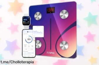 Báscula de baño digital RENPHO con análisis precisa y app fácil: ¡aprovecha este descuentazo limitado y controla tu salud ya! No te lo pierdas, es el momento perfecto.