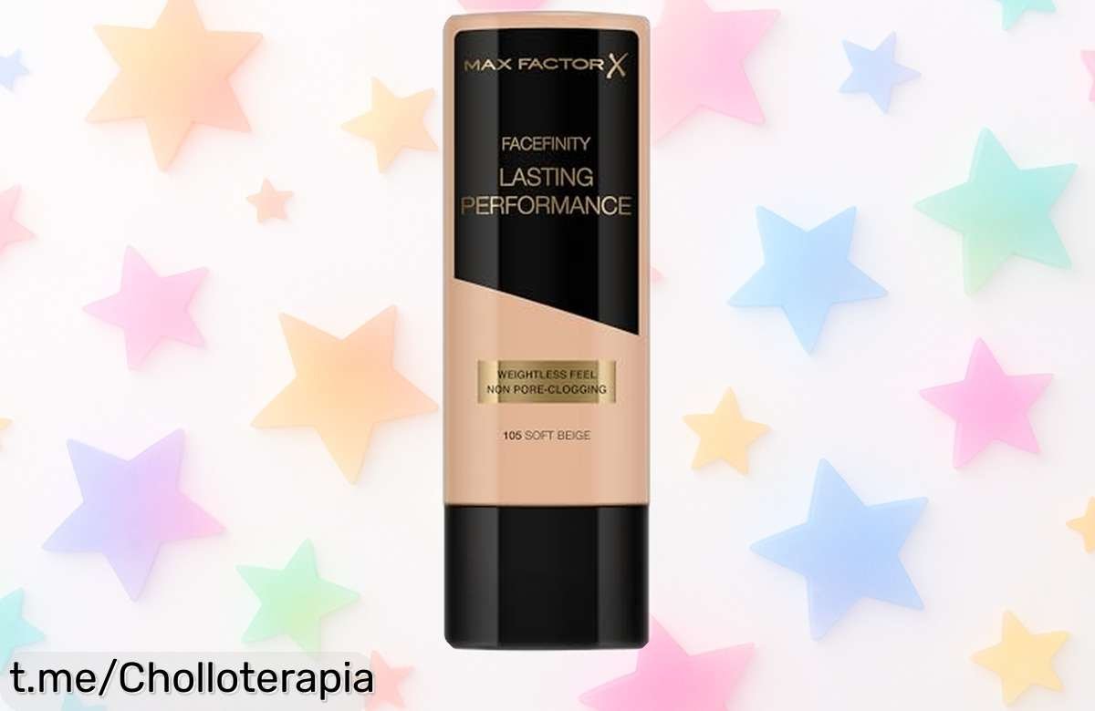 Base de maquillaje soft beige Max Factor, ideal para piel sensible y con un precio rebajado, no te quedes sin él ¡Tu piel se lo merece, aprovecha este super chollo!