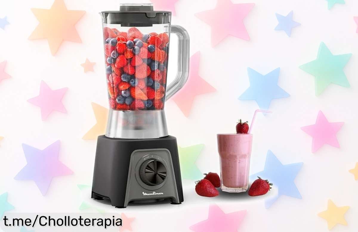 Batidora Moulinex Blendeo+ LM2C08F0 potente y resistente a un precio loco: ¡prepárate para batidos perfectos que no podrás dejar de disfrutar!