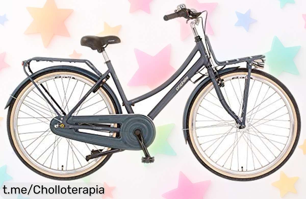 Bicicleta city bike Prophete GENIESSER 20.BTC.20 con cambio Shimano a un precio rebajado que no puedes dejar escapar, ¡date prisa y siente la libertad de pedalear ahora mismo!