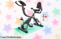 Bicicleta estática plegable 5 en 1 Toputure para entrenar sin límites, ¡aprovecha el super chollo con descuento brutal y lleva tu salud al siguiente nivel ya!
