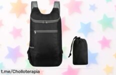 Bolsa de viaje weekend ligera y plegable, impermeable y resistente: ¡aprovecha esta rebaja loca antes que vuela!