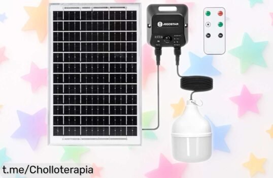 Bombilla solar con sensor que enciende sola: ¡ilumina tu jardín al instante y aprovecha este bajadón de precio espectacular que no te querrás perder! ¡Cómprala ahora antes de quedarte sin ella!
