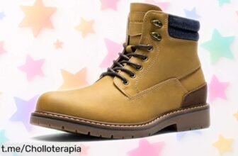 Botas Bruno Marc para hombre con suela antideslizante, ¡descuento brutal por tiempo limitado! Aprovecha este ofertón y pisa fuerte con estilo antes de que se acaben.