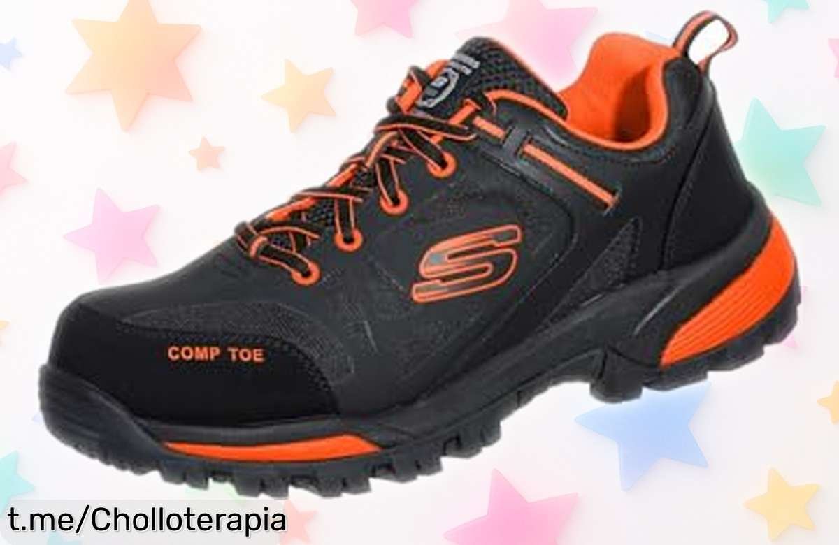 Botas de construcción Skechers Gatlon Strigax para hombre, ahora con precio rebajado: el super chollo que protege tus pasos y te impulsa a trabajar seguro. ¡Consíguelas antes de que se agoten!