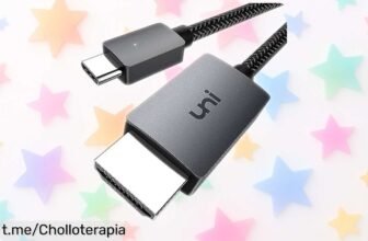 Cable USB C a HDMI uni 4K super resistente al mejor precio loco del mercado, añade color y emoción a tus pantallas con esta oferta limitada que no puedes dejar escapar.