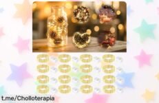 Cadena de luces Sprifity con 20 LED: ilumina tus fiestas y transforma ambientes, ¡rebajada a un precio loco! Hazla tuya y crea momentos mágicos antes de que se agote.