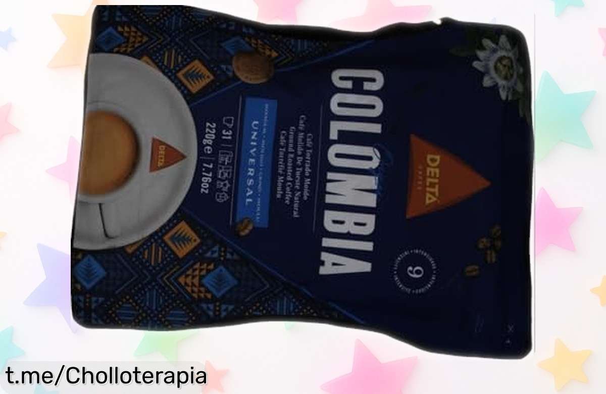 Café molido Delta Cafés Origen Colombia con sabor premium ahora a un precio rebajado; disfruta su aroma único antes de que se agote este súper chollo ¡No te lo pierdas!