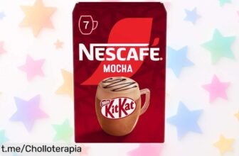 Café soluble KitKat de Nescafé: sabor cremoso en un instante y a precio rebajado, ¡no te quedes sin tu pausa perfecta!