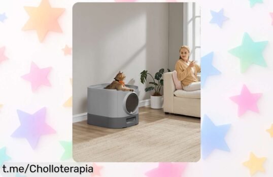 Caja de arena cerrada Feandrea XXL con bandeja extraíble a precio loco, cuida a tu gato y disfruta de esta oferta brutal antes que se agoten. ¡Hazlo tuyo ya!