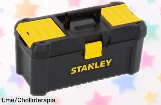 Caja de herramientas Stanley STST175517 a precio rebajado: ordena con estilo y seguridad ¡Aprovecha este super chollo antes que se agote y disfruta de la tranquilidad al llevarla contigo!