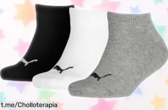 Calcetines invisibles para niños Puma, súper cómodos y prácticos, ¡rebajados a un precio que no se cree! Haz felices a los peques antes de que desaparezcan.