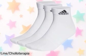 Calcetines unisex adidas thin and light tobilleros, ¡rebajados y sin costuras para que disfrutes cada paso! Aprovecha este super chollazo antes de que se agoten.