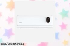 Calefactor cerámico de pared Mellerware Homy Wall 2000W, precio rebajado: calienta tu baño al instante y aprovecha esta oportunidad antes de que se agoten. ¡No te quedes sin el tuyo!