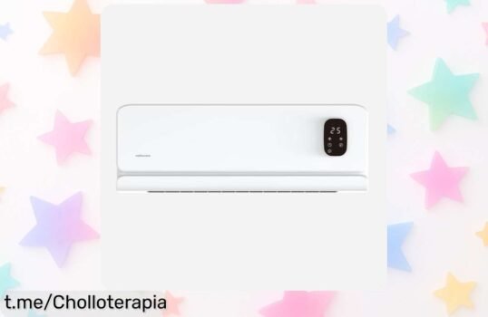 Calefactor cerámico de pared Mellerware Homy Wall 2000W, precio rebajado: calienta tu baño al instante y aprovecha esta oportunidad antes de que se agoten. ¡No te quedes sin el tuyo!