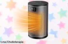 Calefactor rápido y seguro Palinth 1500W con protección total, ahora a un precio rebajado que te hará sentir el calor al instante. ¡No dejes pasar esta oportunidad!