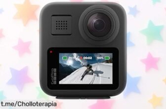 Cámara de acción 360 GoPro MAX con súper calidad de vídeo 5.6K a precio rebajado: ¡un super chollo para vivir tus aventuras y capturarlas como nunca antes! No te quedes sin la tuya.