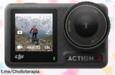 Cámara de acción sumergible DJI Osmo Action 4 en calidad 4K, con colores increíbles y stabilización paternal a un precio rebajado que no puedes dejar pasar ¡Captura cada aventura ahora!