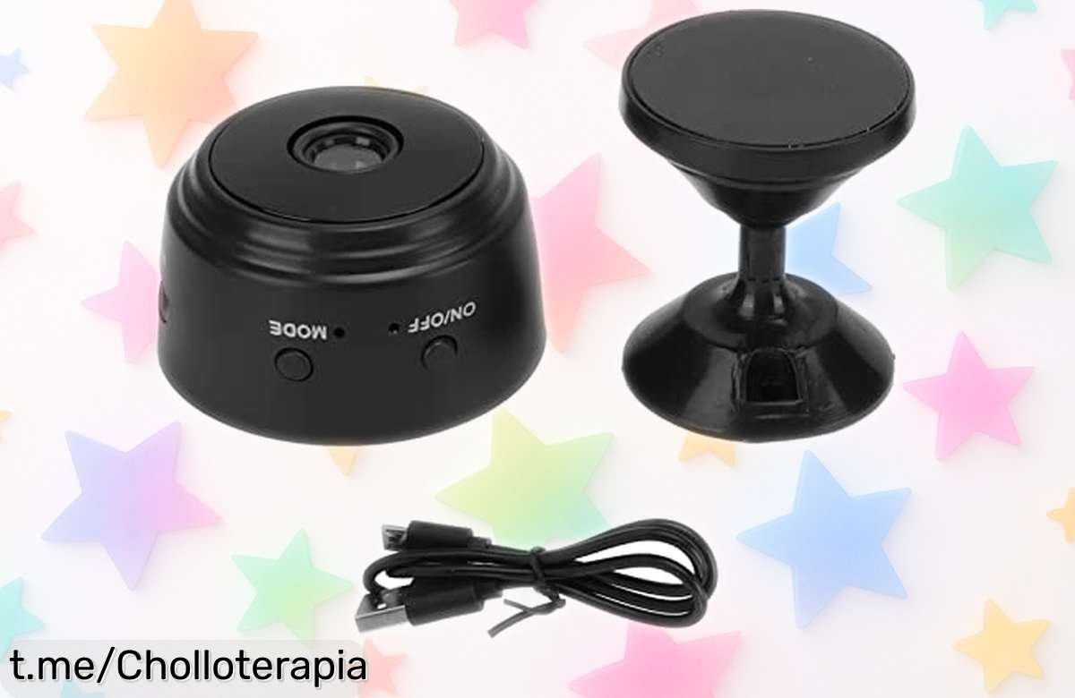 Cámara de seguridad inalámbrica con visión nocturna y gran angular 150° a precio rebajado, ¡aprovecha este super chollo antes de que se agote y duerme tranquilo hoy mismo!