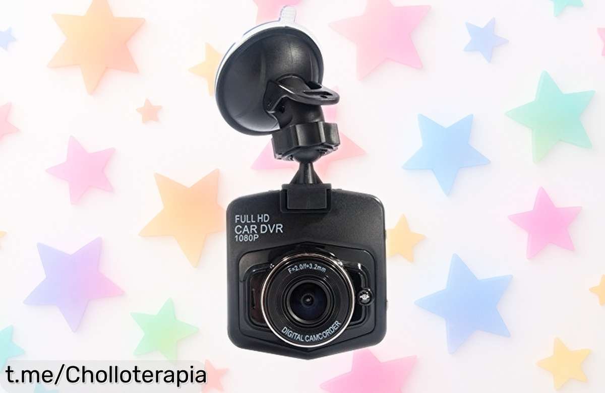 Cámara de vídeo DVR PPower para salpicadero con Full HD 1080P, ¡ofertón que vuela! Captura cada momento clave. No te quedes sin ella, el tiempo apremia y tus recuerdos valen oro.