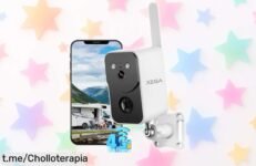 Cámara de vigilancia 4G LTE con batería enorme y visión nocturna a precio rebajado brutal, ¡mantén tu hogar seguro desde cualquier lugar ahora mismo!