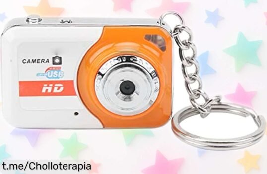 Cámara digital compacta con detección de movimiento, vídeo HD y conexión USB rápida: ¡aprovecha este mini chollazo antes que se agote!
