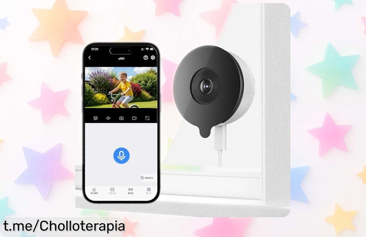 Cámara para ventana Mrowly 2K: captura colores y noches con visión nocturna en un precio rebajado que no puedes dejar escapar, ¡protege lo que más quieres antes de quedarte sin ella!