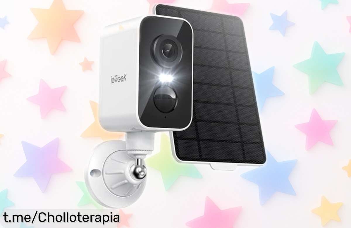Cámara solar 4G ieGeek con visión nocturna, precio rebajado por tiempo limitado: ¡tu hogar seguro y tranquilo al alcance de un clic, no te lo pierdas!