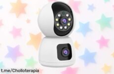 Cámara wifi PTZ AntDau71® con doble lente y visión 360° en oferta brutal: tu tranquilidad al mejor precio, ¡aprovéchala antes de que vuelen!