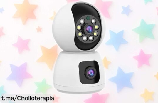 Cámara wifi PTZ AntDau71® con doble lente y visión 360° en oferta brutal: tu tranquilidad al mejor precio, ¡aprovéchala antes de que vuelen!