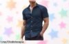 Camisa de hombre COOFANDY con diseño clásico en estado puro, ahora a precio rebajado ¡No te quedes sin la tuya y luce increíble siempre!