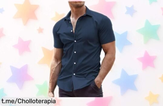 Camisa de hombre COOFANDY con diseño clásico en estado puro, ahora a precio rebajado ¡No te quedes sin la tuya y luce increíble siempre!