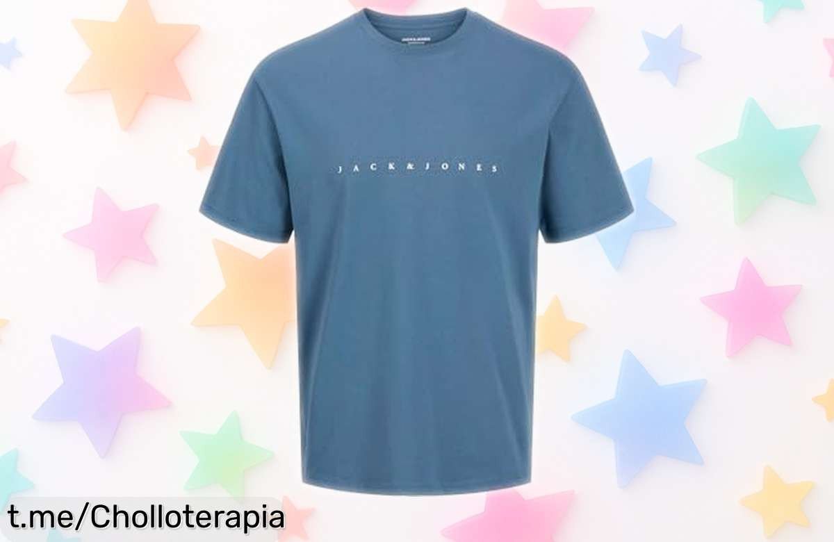 Camiseta Jack & Jones Jjestar Jj Tee Ss Noos para hombre a un precio rebajado, luce increíble y atrapa miradas con su diseño 3D, ¡hazla tuya antes de que se agote!
