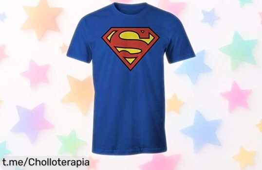 Camiseta Superman logo classic L a precio loco con rebaja rápida y estilo top, ¡hazte ya con la tuya antes de que se agoten!