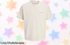 Camiseta casual Jack & Jones Jorhydra Cutout tee: ¡hazte con la tuya ahora a precio rebajado y luce un estilo fresco que no querrás perder! ¡No te quedes sin ella, vuela rápido!