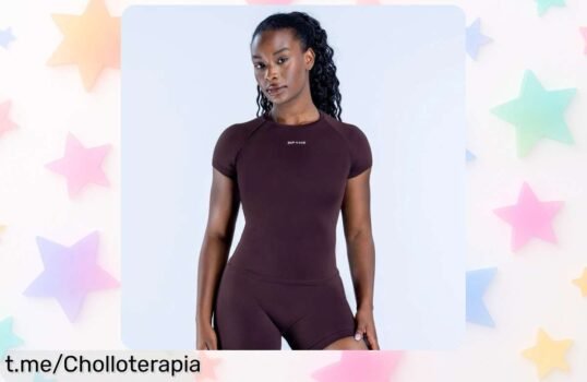 Camiseta deportiva Dfyne Impact sin costuras para mujer, precio rebajado que no puedes dejar pasar ¡calidad y estilo en cada movimiento, corre antes de que se agoten!