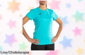 Camiseta deportiva Joma Combi Woman a precio rebajado, controla la humedad y seca tu piel. ¡No dejes escapar este super chollo que vuela, actúa ya!
