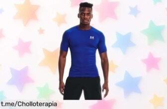 Camiseta deportiva Under Armour para hombre, ventilación y adiós malos olores a precio rebajado ¡Haz tu entrenamiento imparable con este chollo ahora!