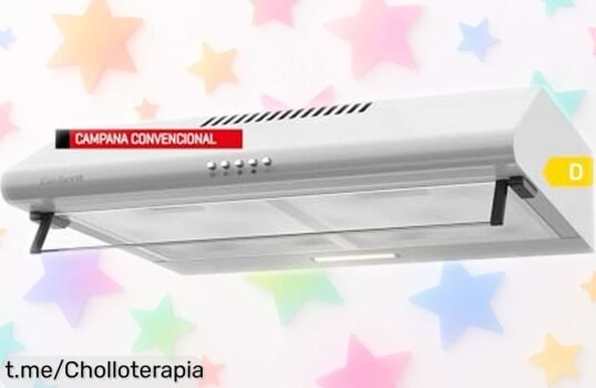 Campana Corbero Selati640w 60 cm con triple velocidad, ¡precio rebajado de locura para que cocines sin preocupaciones! No dejes escapar este super chollo ahora mismo.