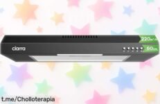 Campana extractora CIARRA CAB6903B silenciosa y delgada a precio rebajado, ¡aprovecha este ofertón y mejora tu cocina de inmediato!