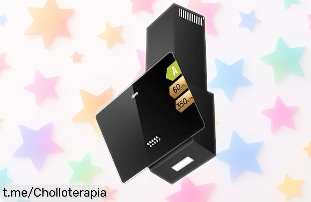 Campana extractora Ciarra CAB6750 con succión potente y ultra silenciosa a precio rebajado, un chollazo que no durará siempre. ¡Cocina sin humos ni ruidos molestos ya!