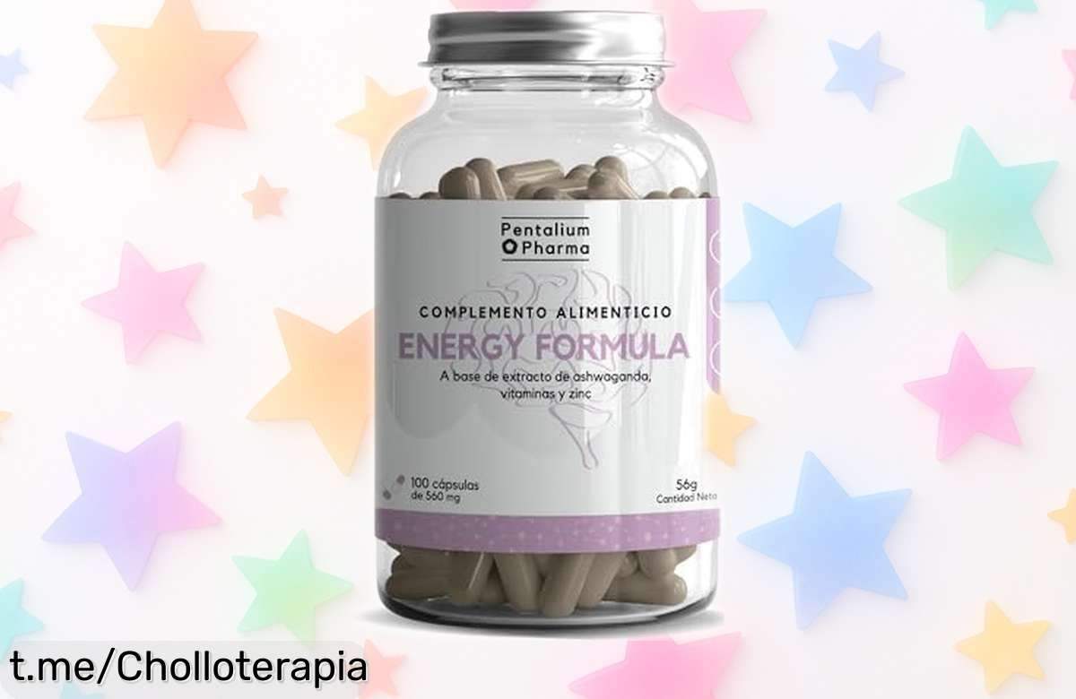 Cápsulas de Ashwagandha con vitaminas B, ¡super chollo por tiempo limitado para energía y memoria! No te quedes sin el tuyo, siente la vitalidad en cada día.